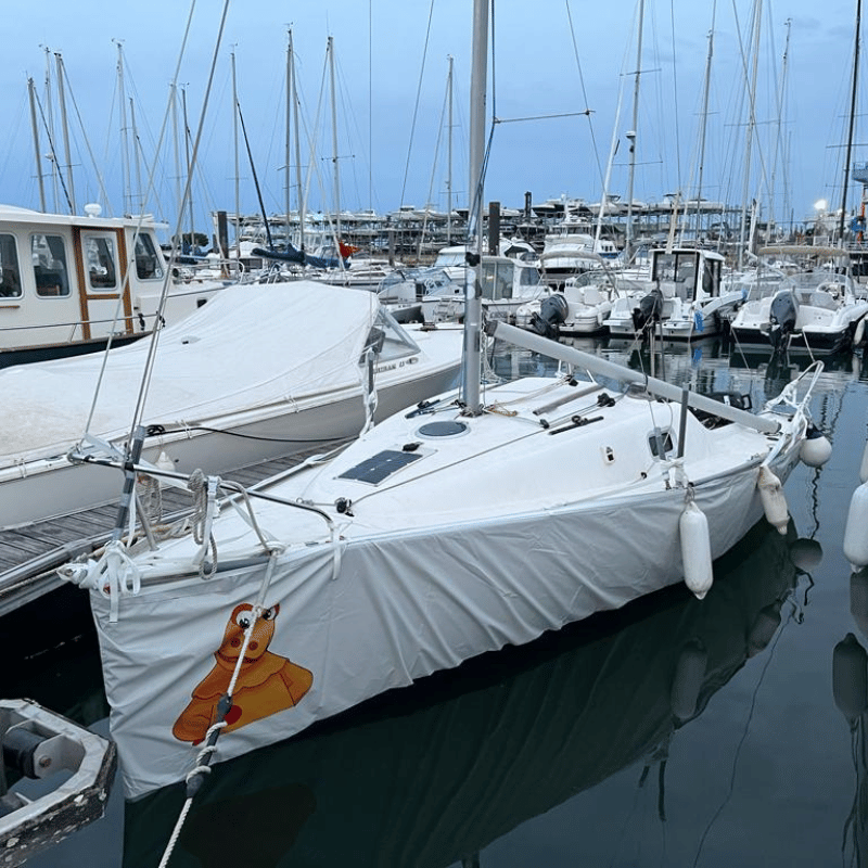 Housse K-REN dériveur simple safran